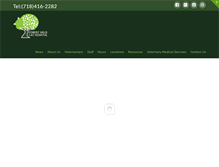 Tablet Screenshot of foresthillscathospital.com
